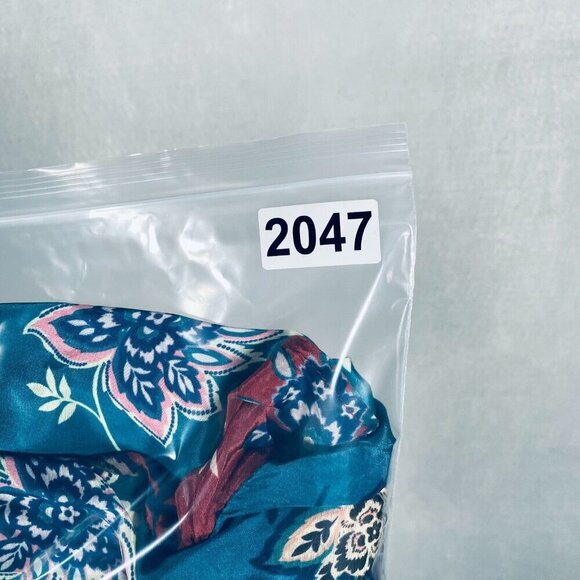 Sundance Dress Womens S Multicolor Rayon Floral Faux Wrap Pullover Midi - Picture 14 of 14